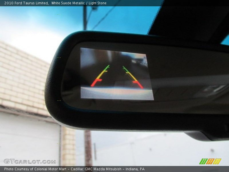 White Suede Metallic / Light Stone 2010 Ford Taurus Limited