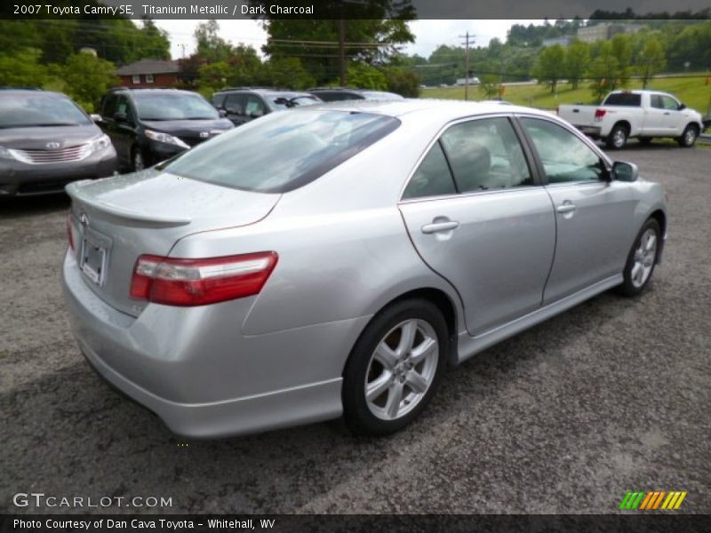 Titanium Metallic / Dark Charcoal 2007 Toyota Camry SE