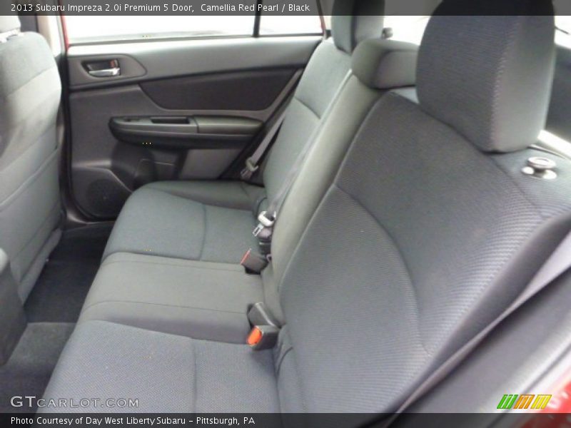 Camellia Red Pearl / Black 2013 Subaru Impreza 2.0i Premium 5 Door
