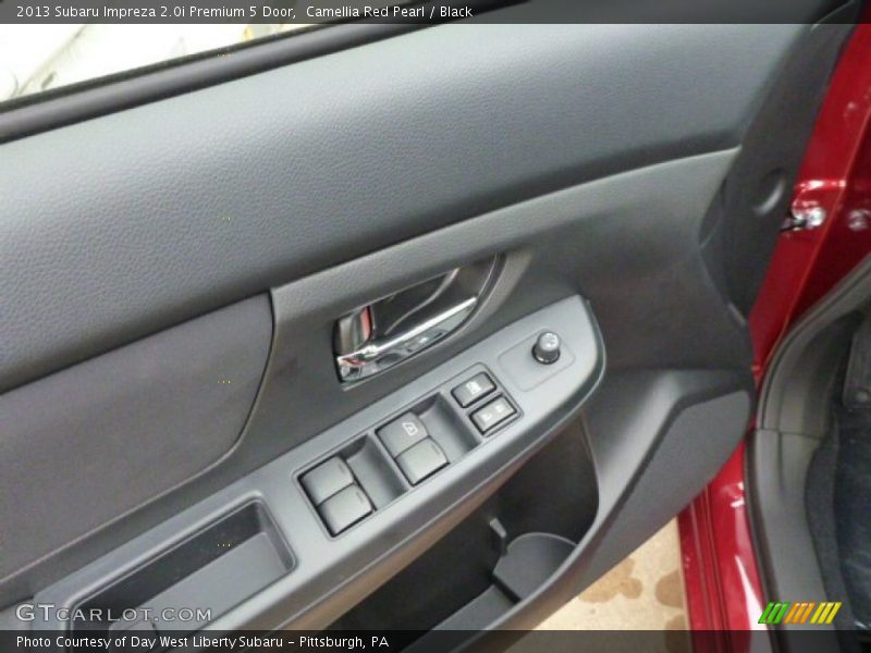 Camellia Red Pearl / Black 2013 Subaru Impreza 2.0i Premium 5 Door