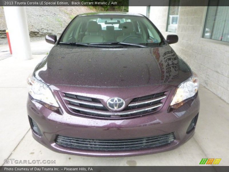 Black Currant Metallic / Ash 2013 Toyota Corolla LE Special Edition