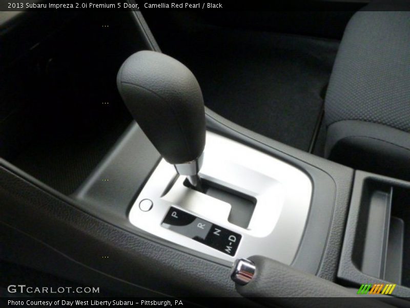 Camellia Red Pearl / Black 2013 Subaru Impreza 2.0i Premium 5 Door