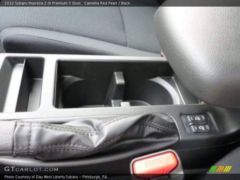 Camellia Red Pearl / Black 2013 Subaru Impreza 2.0i Premium 5 Door