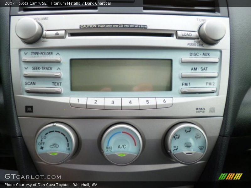 Titanium Metallic / Dark Charcoal 2007 Toyota Camry SE