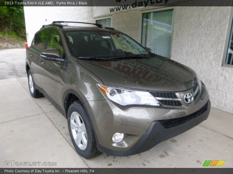 Pyrite Mica / Black 2013 Toyota RAV4 XLE AWD
