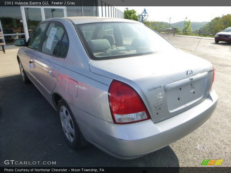 Pewter / Gray 2001 Hyundai Elantra GLS