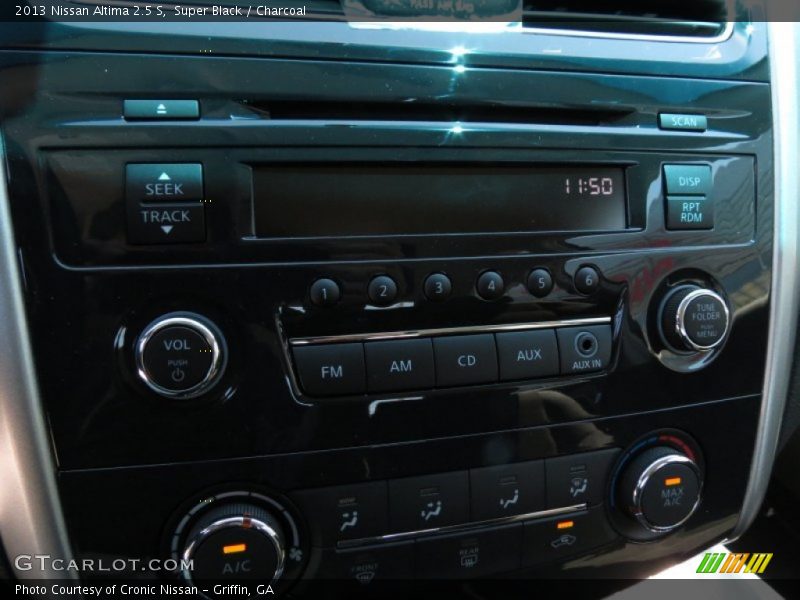 Super Black / Charcoal 2013 Nissan Altima 2.5 S