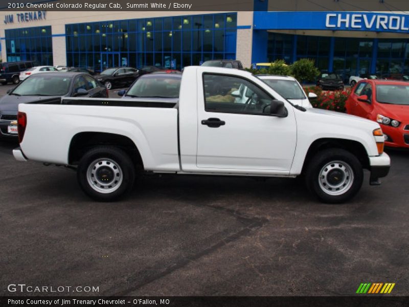 Summit White / Ebony 2010 Chevrolet Colorado Regular Cab