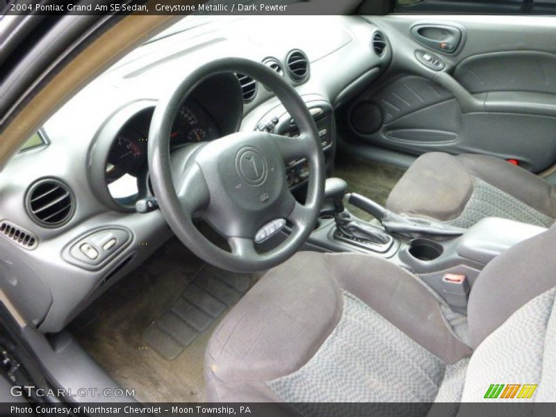 Greystone Metallic / Dark Pewter 2004 Pontiac Grand Am SE Sedan