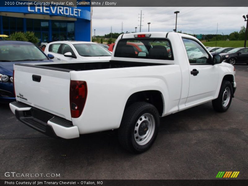 Summit White / Ebony 2010 Chevrolet Colorado Regular Cab