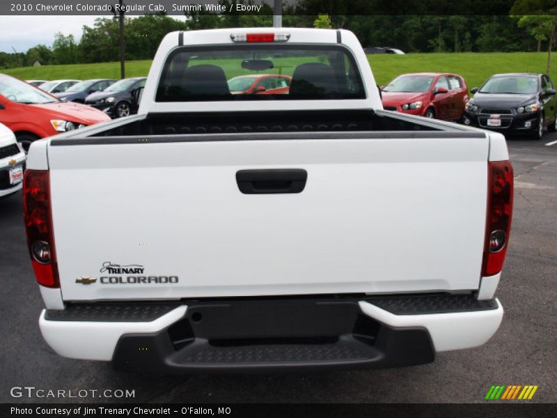 Summit White / Ebony 2010 Chevrolet Colorado Regular Cab