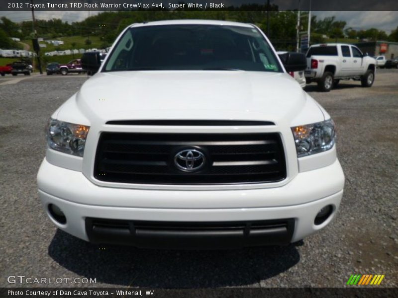 Super White / Black 2012 Toyota Tundra TRD Rock Warrior CrewMax 4x4