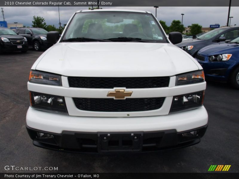 Summit White / Ebony 2010 Chevrolet Colorado Regular Cab