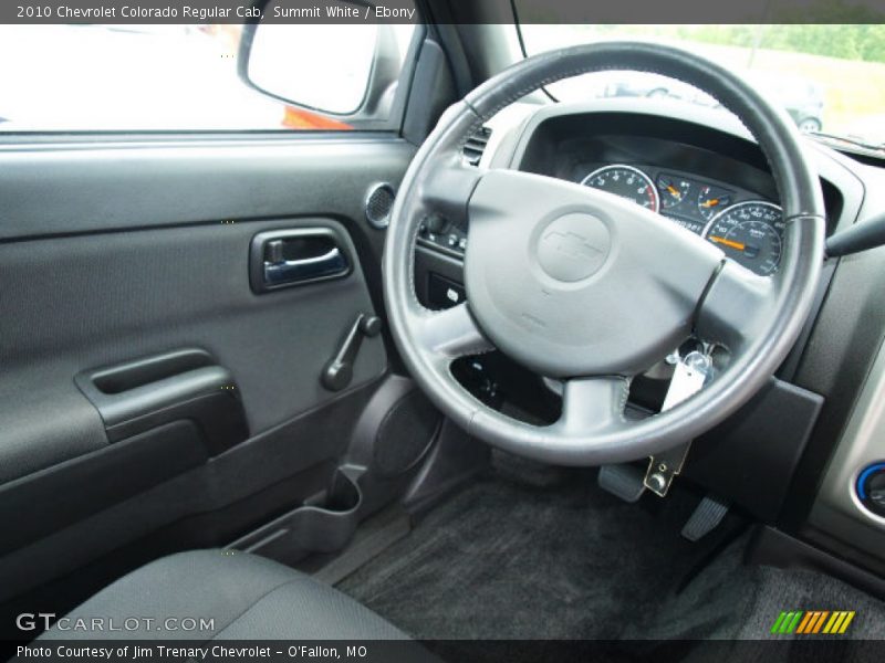 Summit White / Ebony 2010 Chevrolet Colorado Regular Cab