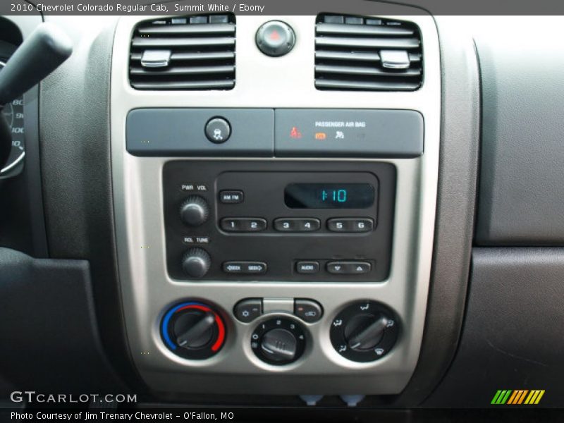 Summit White / Ebony 2010 Chevrolet Colorado Regular Cab