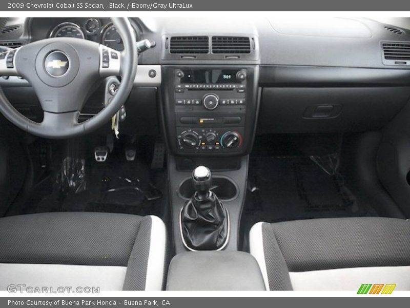 Dashboard of 2009 Cobalt SS Sedan