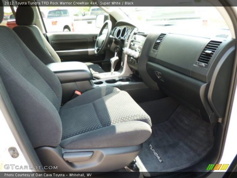 Super White / Black 2012 Toyota Tundra TRD Rock Warrior CrewMax 4x4