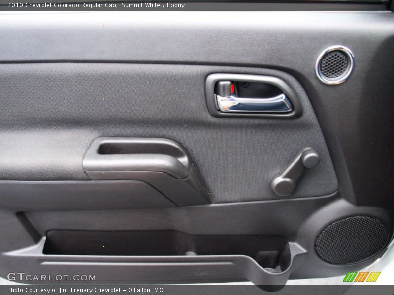 Summit White / Ebony 2010 Chevrolet Colorado Regular Cab