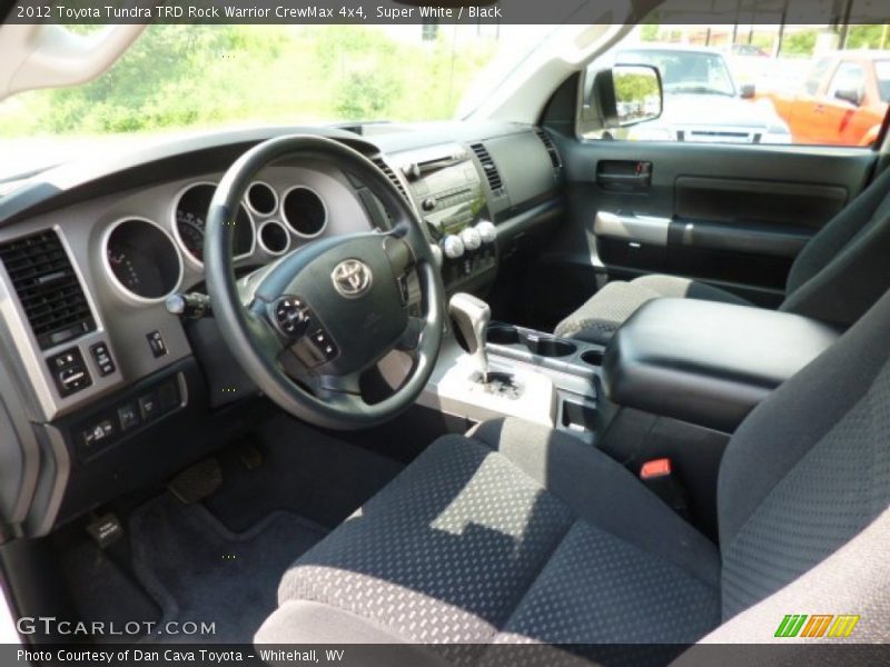 Super White / Black 2012 Toyota Tundra TRD Rock Warrior CrewMax 4x4