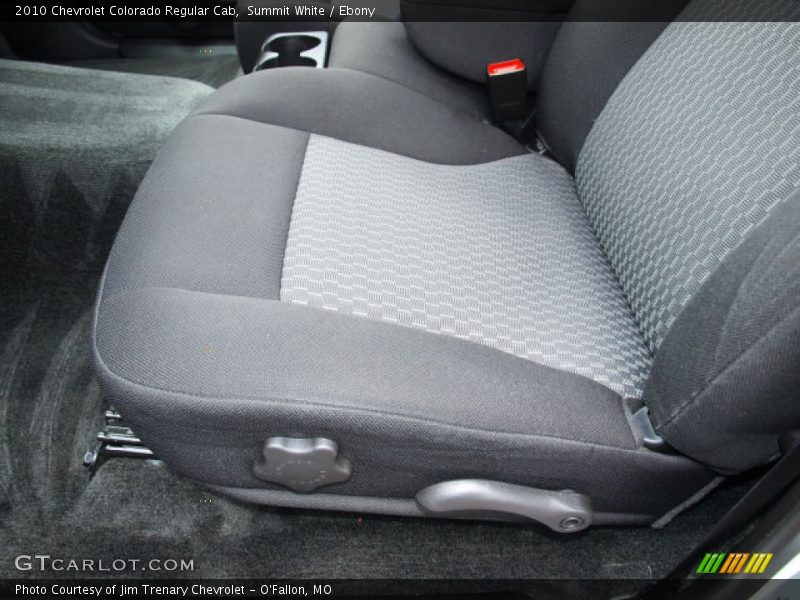 Summit White / Ebony 2010 Chevrolet Colorado Regular Cab