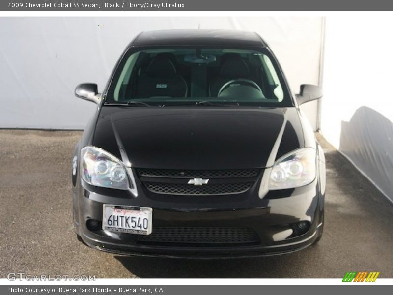 Black / Ebony/Gray UltraLux 2009 Chevrolet Cobalt SS Sedan