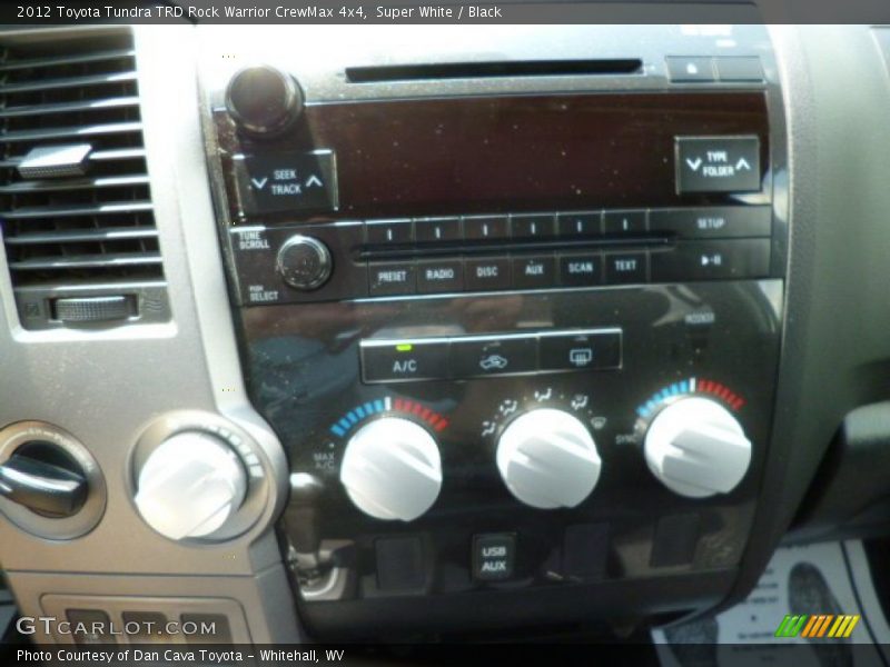Super White / Black 2012 Toyota Tundra TRD Rock Warrior CrewMax 4x4