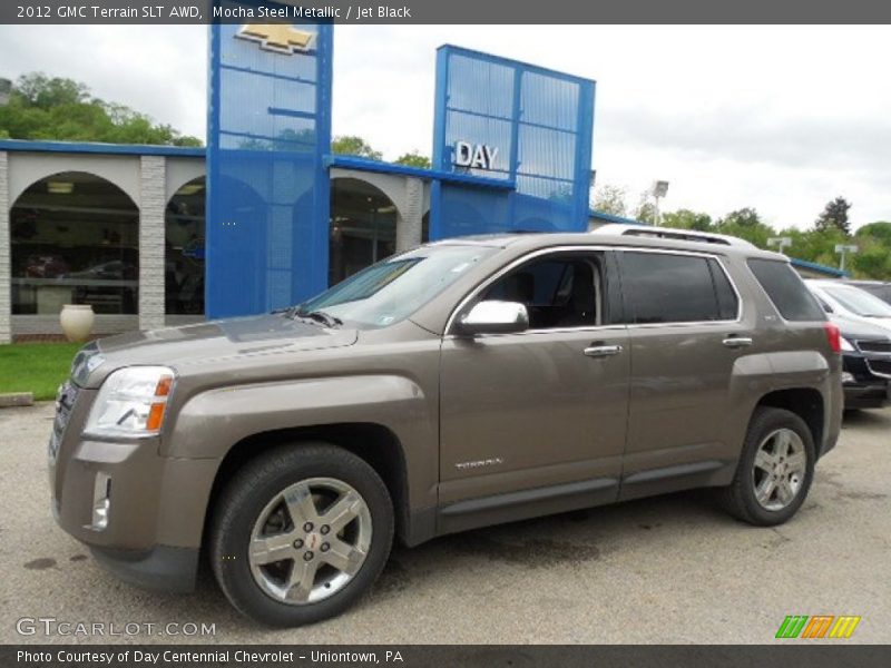 Mocha Steel Metallic / Jet Black 2012 GMC Terrain SLT AWD