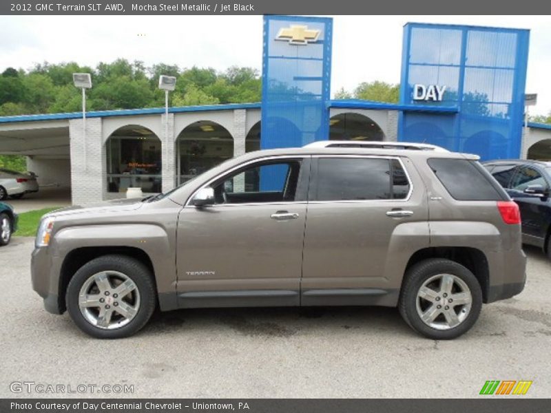 Mocha Steel Metallic / Jet Black 2012 GMC Terrain SLT AWD