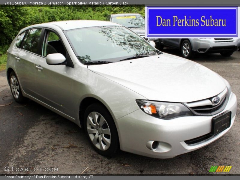 Spark Silver Metallic / Carbon Black 2011 Subaru Impreza 2.5i Wagon
