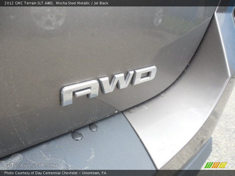 Mocha Steel Metallic / Jet Black 2012 GMC Terrain SLT AWD