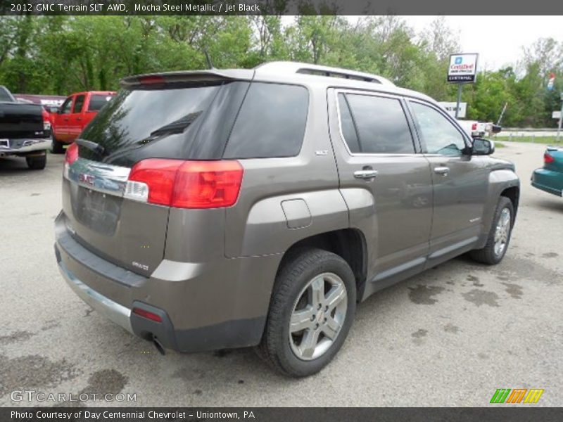 Mocha Steel Metallic / Jet Black 2012 GMC Terrain SLT AWD