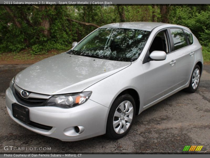 Spark Silver Metallic / Carbon Black 2011 Subaru Impreza 2.5i Wagon