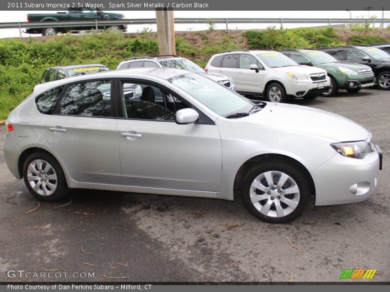 Spark Silver Metallic / Carbon Black 2011 Subaru Impreza 2.5i Wagon