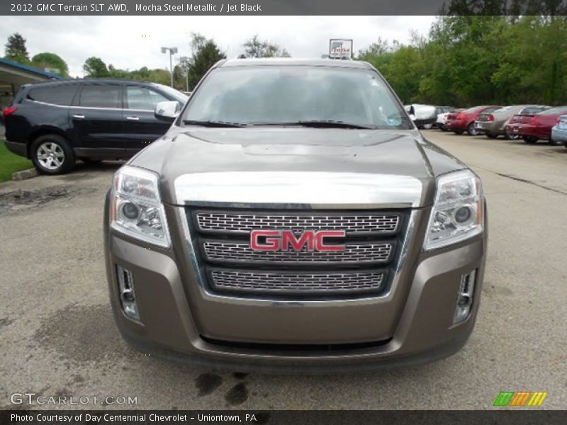 Mocha Steel Metallic / Jet Black 2012 GMC Terrain SLT AWD