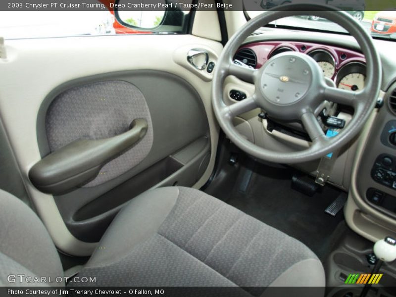 Deep Cranberry Pearl / Taupe/Pearl Beige 2003 Chrysler PT Cruiser Touring