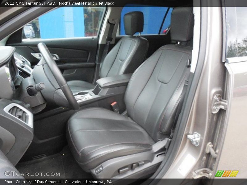 Mocha Steel Metallic / Jet Black 2012 GMC Terrain SLT AWD