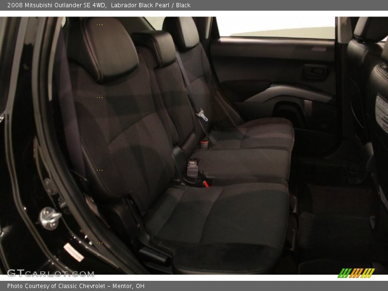 Labrador Black Pearl / Black 2008 Mitsubishi Outlander SE 4WD