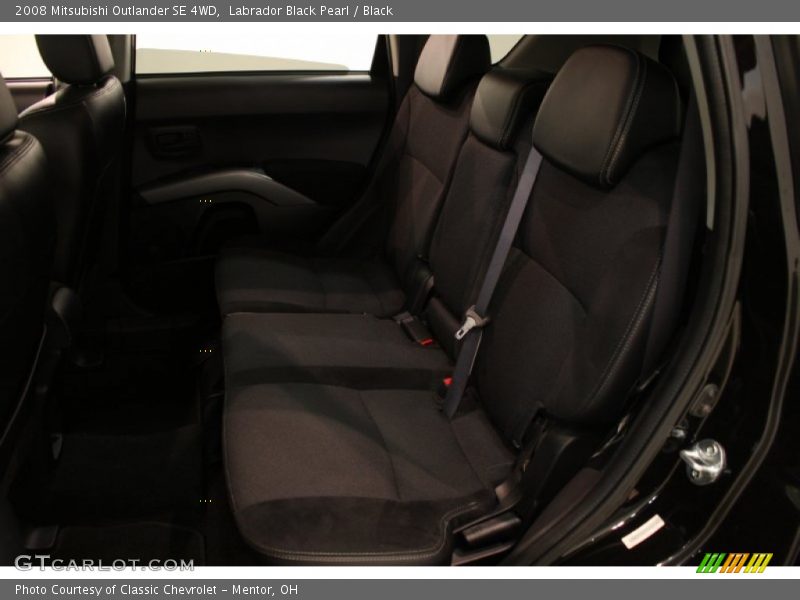 Labrador Black Pearl / Black 2008 Mitsubishi Outlander SE 4WD