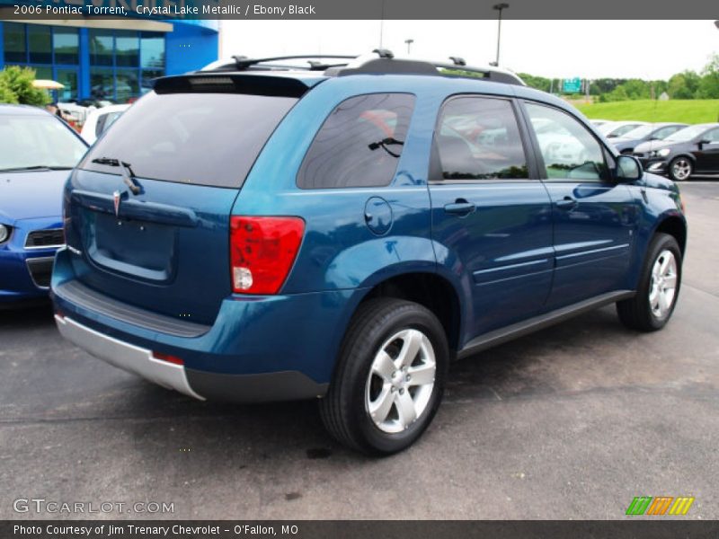Crystal Lake Metallic / Ebony Black 2006 Pontiac Torrent