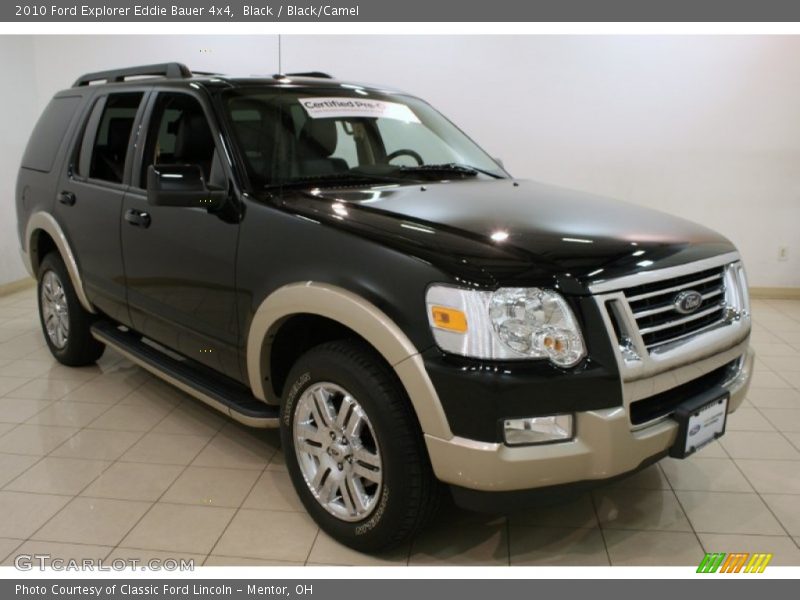 Black / Black/Camel 2010 Ford Explorer Eddie Bauer 4x4