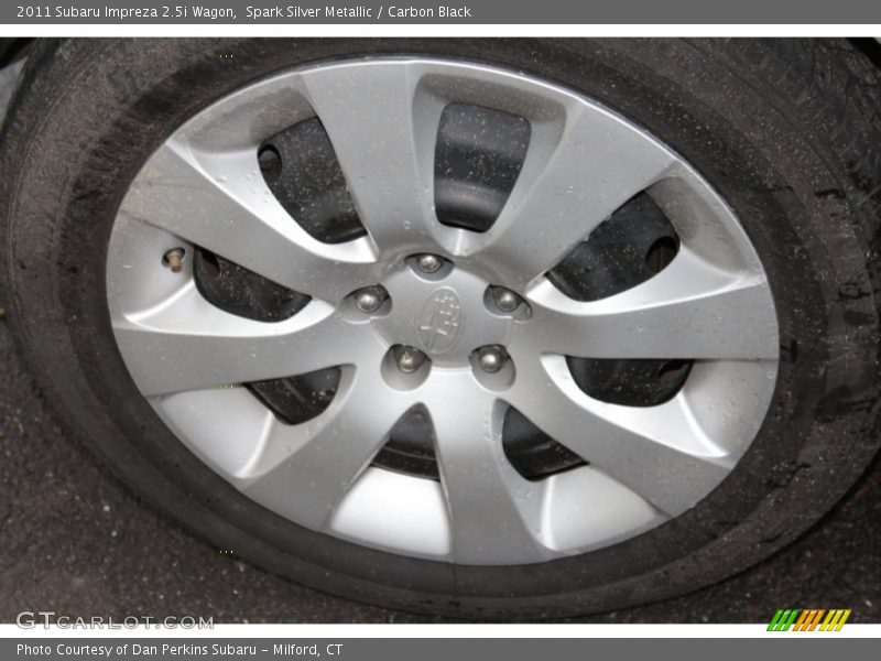 Spark Silver Metallic / Carbon Black 2011 Subaru Impreza 2.5i Wagon