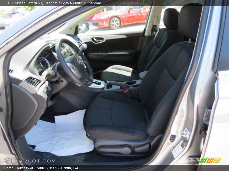 Magnetic Gray Metallic / Charcoal 2013 Nissan Sentra SR