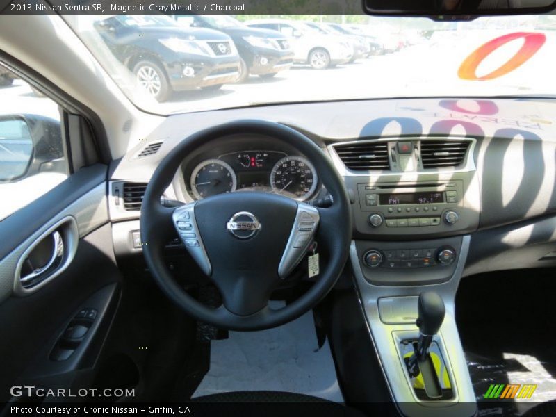 Magnetic Gray Metallic / Charcoal 2013 Nissan Sentra SR