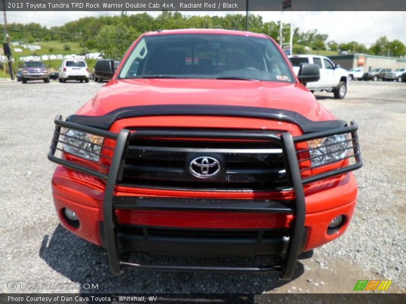 Radiant Red / Black 2013 Toyota Tundra TRD Rock Warrior Double Cab 4x4