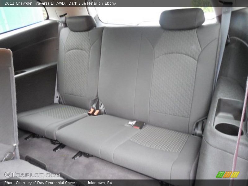 Dark Blue Metallic / Ebony 2012 Chevrolet Traverse LT AWD