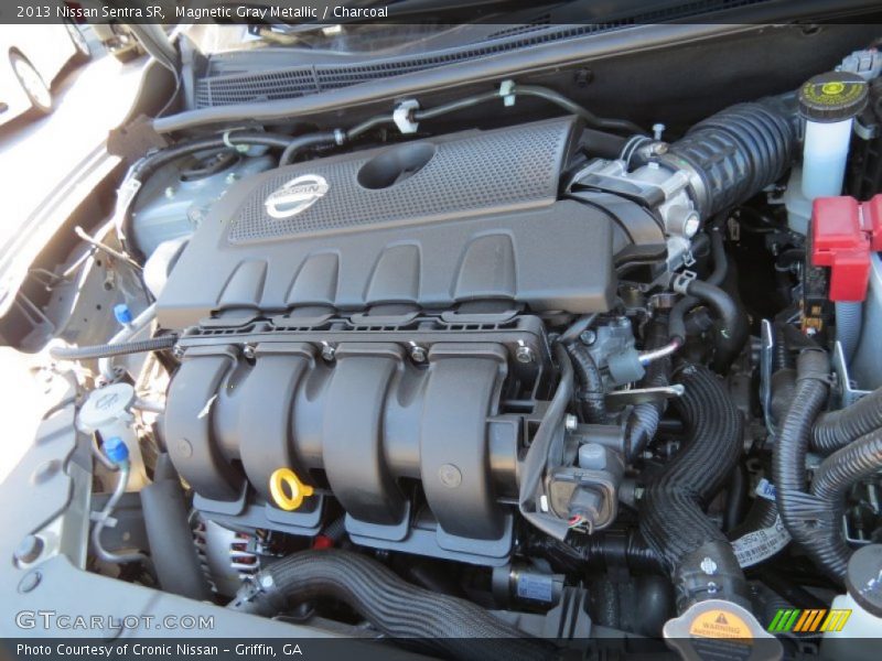 Magnetic Gray Metallic / Charcoal 2013 Nissan Sentra SR