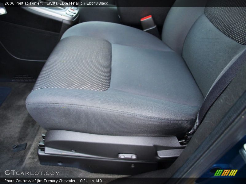 Crystal Lake Metallic / Ebony Black 2006 Pontiac Torrent