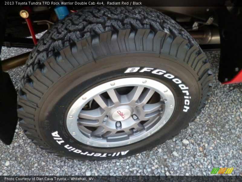 Radiant Red / Black 2013 Toyota Tundra TRD Rock Warrior Double Cab 4x4