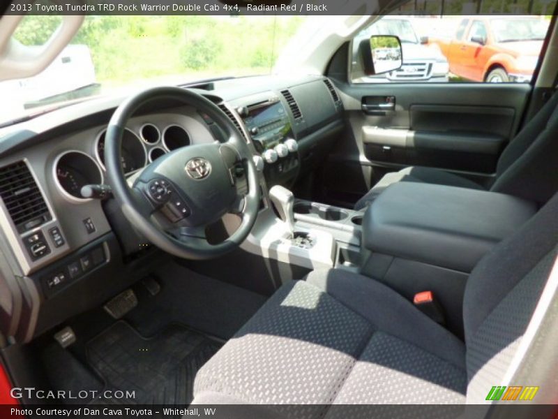 Radiant Red / Black 2013 Toyota Tundra TRD Rock Warrior Double Cab 4x4