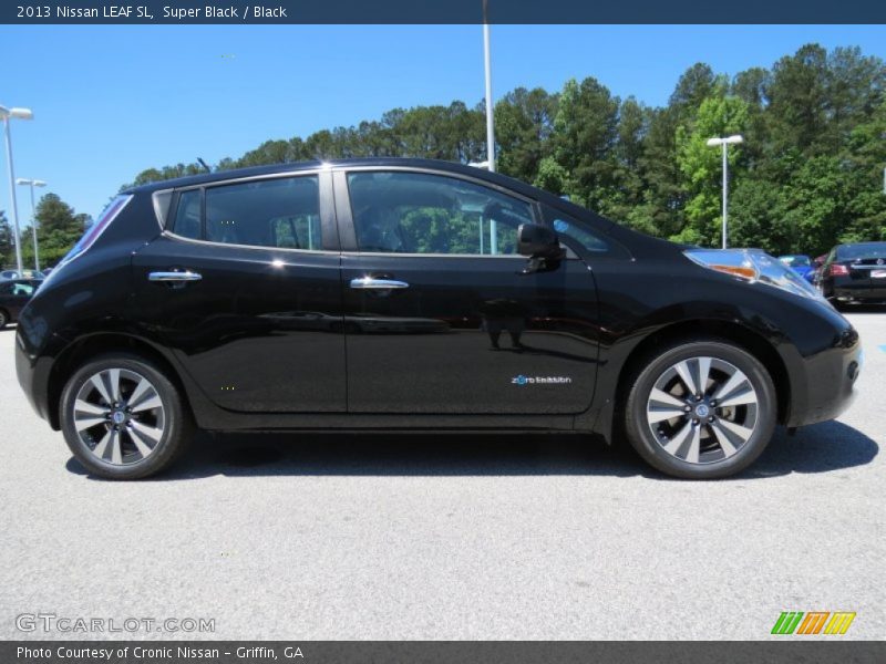 Super Black / Black 2013 Nissan LEAF SL